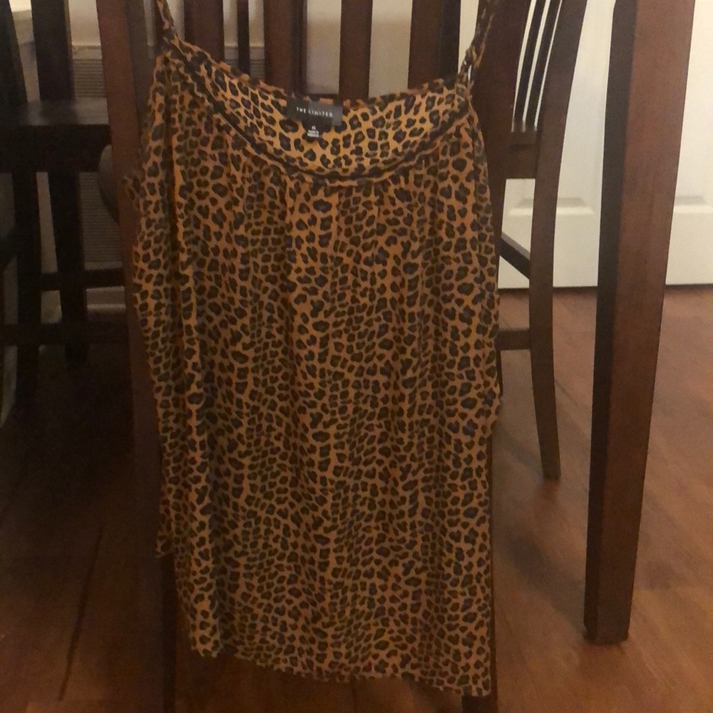 Animal print cami
